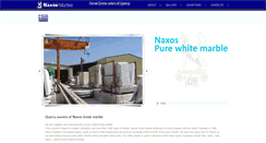 Desktop Screenshot of naxos-marble.com